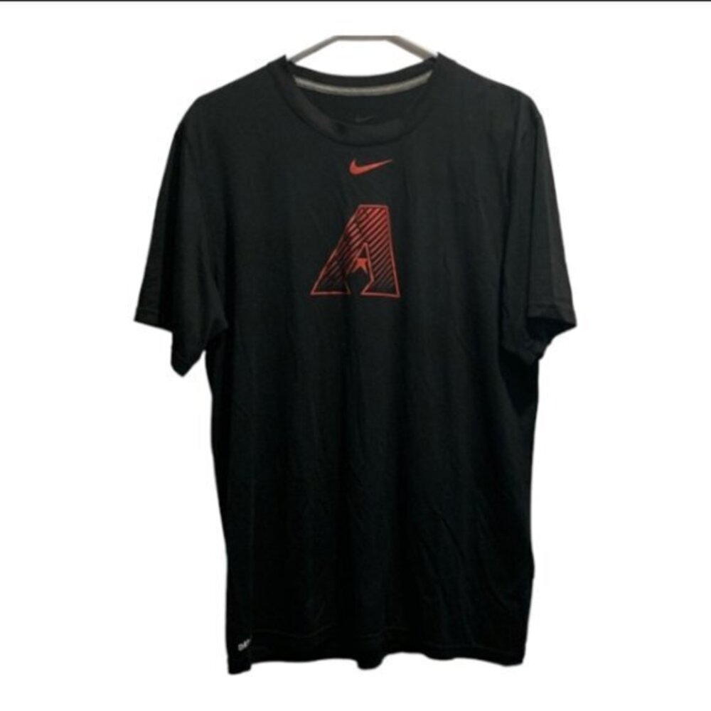 Nike Dri-FIT Legend Logo MLB Arizona Diamondbacks T-Shirt Size Med EUC #6200